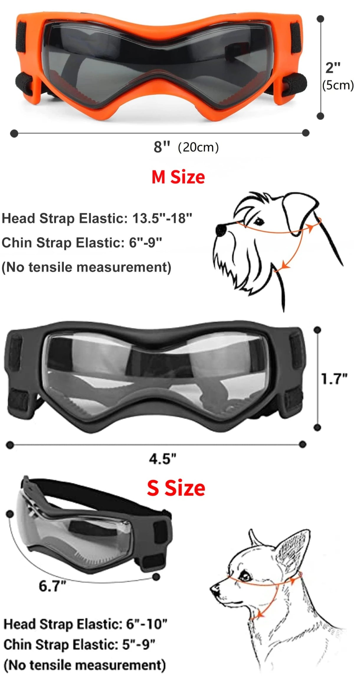 Gafas Protectoras UV para Perros y Gatos